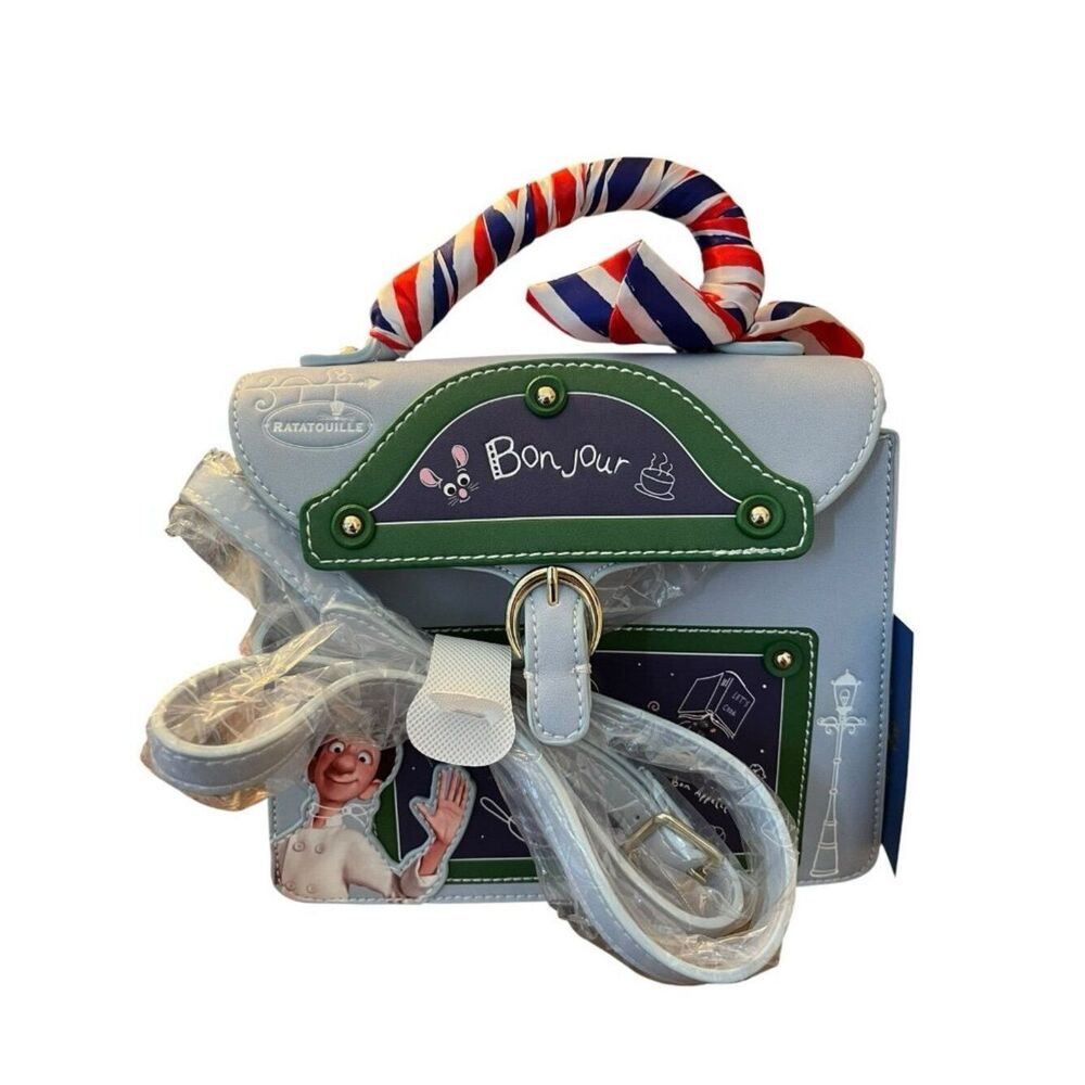 Danielle Nicole Ratatouille Friends In Paris Convertible Crossbody Bag Purse NWT - Picture 2 of 7